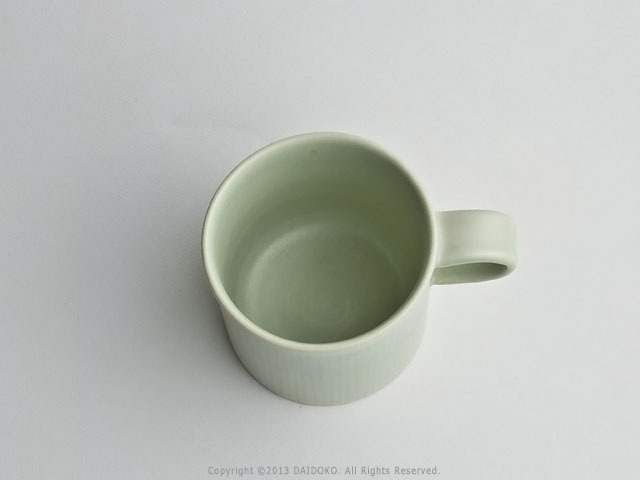 taro-cobo】 竹之内太郎 グリーンシリーズ マグカップ 益子焼