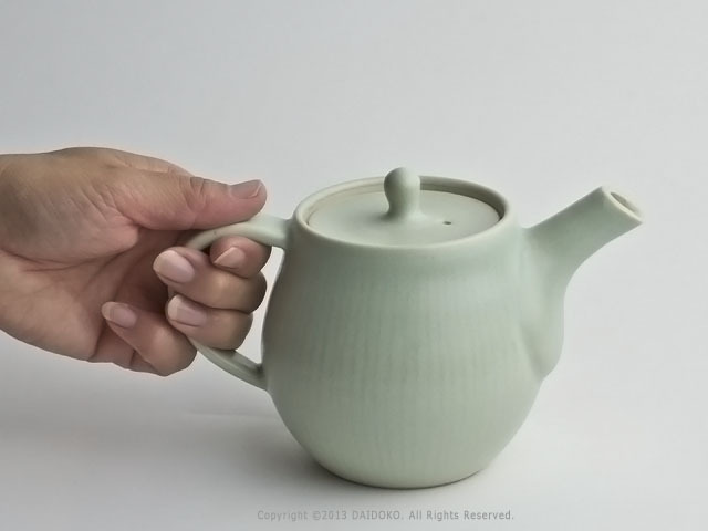 taro-cobo】 竹之内太郎 ブルーシリーズ ティーポット 益子焼
