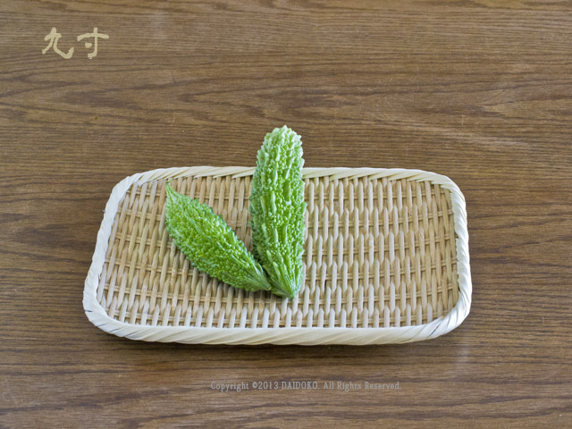 角長・盆ザル 九寸/27×23cm 天然竹 大分県 竹ざる ※製造中止