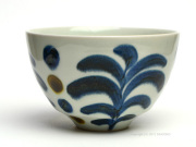 有田焼のKIHARA（キハラ）の呉須草花　丼