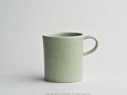 taro-cobo】太郎工房/竹之内太郎 グリーンシリーズ 平鉢φ13.0cm 益子焼