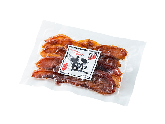 スモークサーモン極