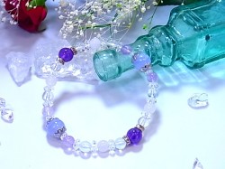 ブルーレースアゲード デザインブレス