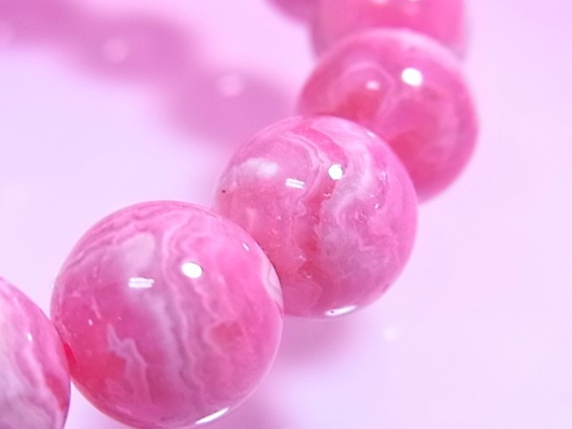 ルチル インカローズブレスレット 水晶クラスター レア天然石と