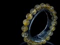 ゴールドルチルクォーツブレスレット 【4Ａ/珠径9.5ｍｍ】　