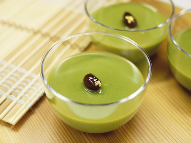 とろーり濃厚　お茶寒天ぷりん　6個入り　5月～9月限定です