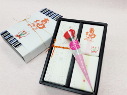 【母の日】からめきの瀬 栗入り　あん豆ふ２本化粧箱　