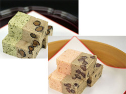 桜の時期限定　さくらの風味が上品です　桜川 蓬の風味の通小町　各一本　化粧箱入り