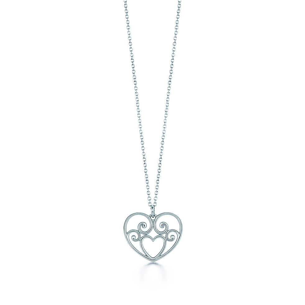 ティファニー　TIFFANY & Co.　パロマ ベネチア ゴルドーニ スクロール ハート ペンダント  【並行輸入品】 1114