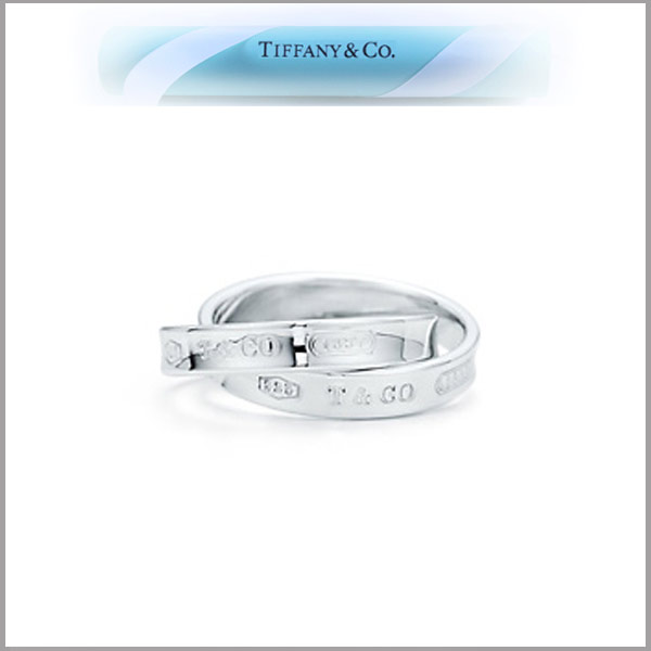 送料無料】 TIFFANY & Co. 1837 インターロッキングサークル リング