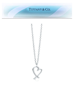 ティファニー　ラビング ハート ペンダント（S） 【送料無料】 【並行輸入品】