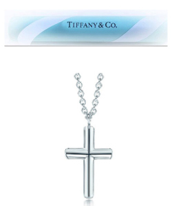 ティファニー　コンケーブ クロス ペンダント (S)   【送料無料】 【並行輸入品】