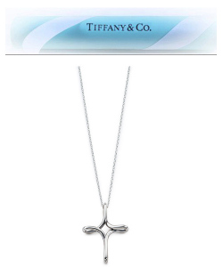 ティファニー　オープン クロス ペンダント (S)  【送料無料】 【並行輸入品】