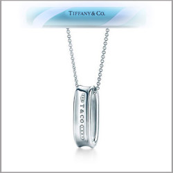 送料無料】 TIFFANY & Co. 1837クッション ペンダント 【並行輸入品 