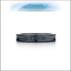 送料無料】 ティファニーTIFFANY & Co. 1837 チタン ナロー