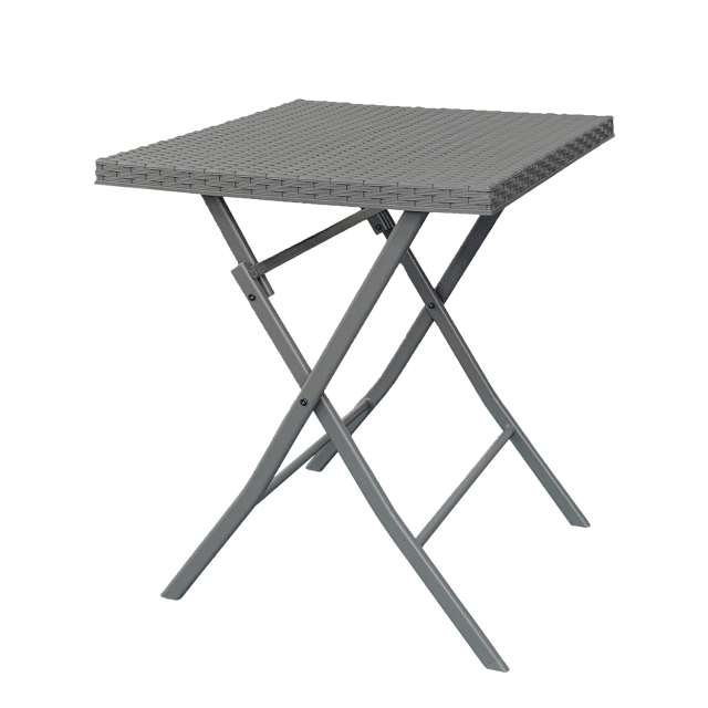 折りたたみ ガーデンチェア テーブル ラタン調 折り畳み式 ガーデン