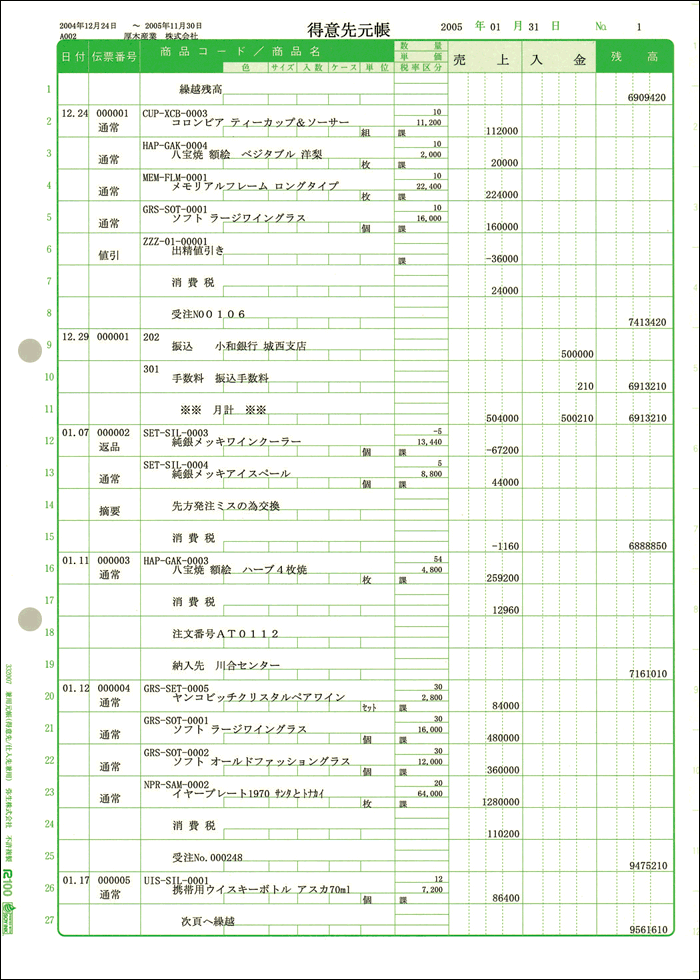 332007　兼用元帳