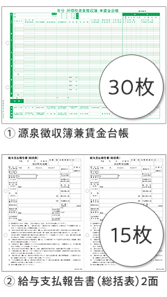 弥生賃金台帳支払報告書30
