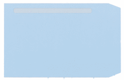 333125 弥生給与明細書ページプリンタ用紙専用窓付封筒