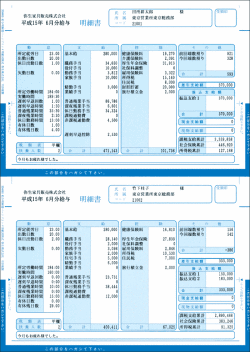 334005　給与明細封筒式　