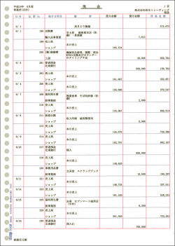 335001　元帳３行明細用紙　