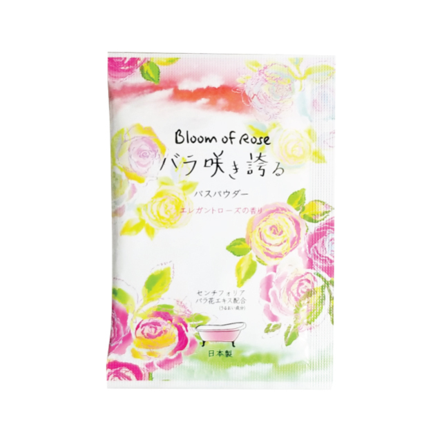 Bloom of Rose バラ咲き誇る入浴剤　40個