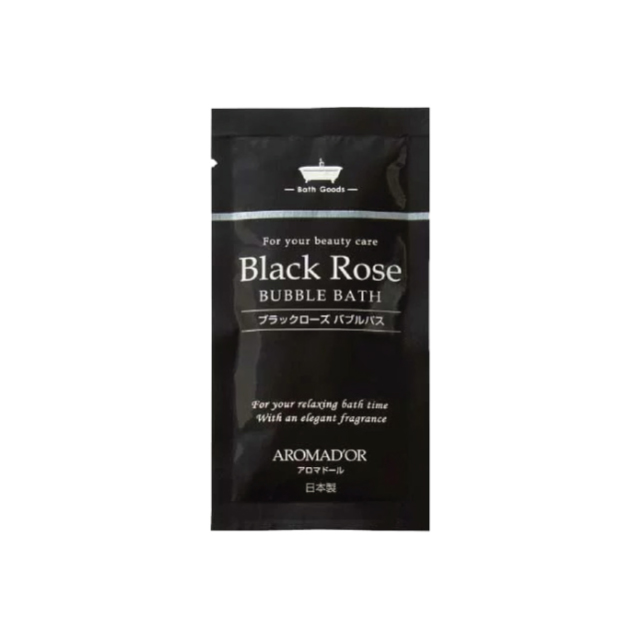 アロマドール バブルバス（ブラックローズの香り）パウチ12ml　125個