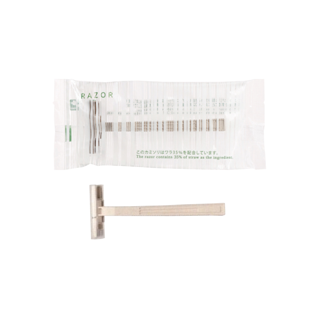 エコカミソリ 2枚刃 白 500本