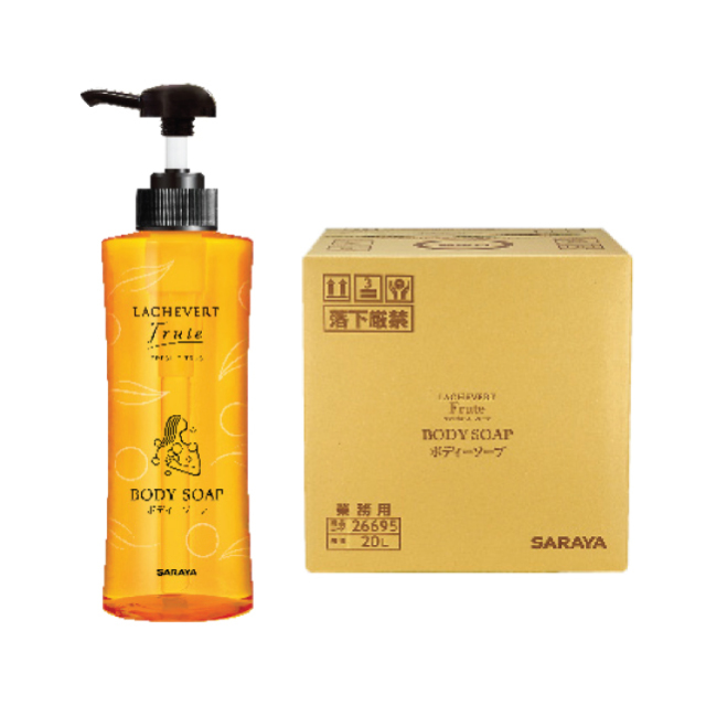 サラヤ　ラシュヴェール　フルーテ　ボディソープ業務用　20Ｌ　