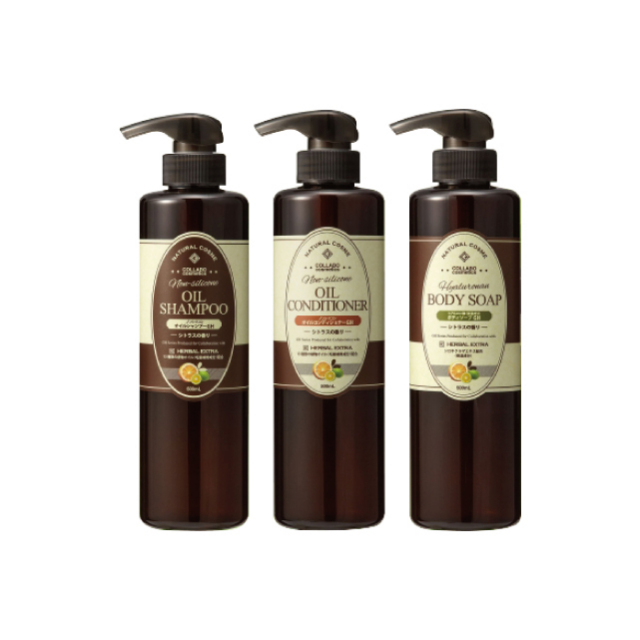 ゼミド　GHヘアケア＆ボディケア500ml　3本セット