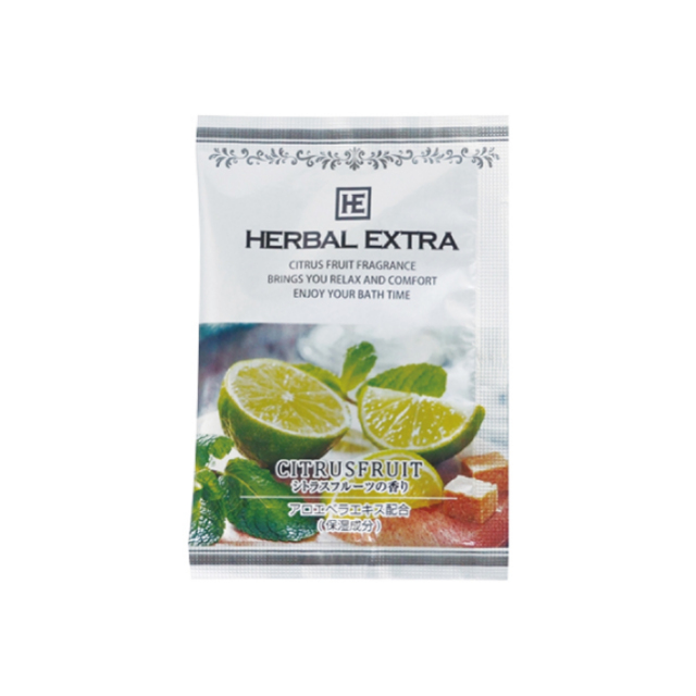ハーバルエクストラ入浴剤　シトラスフルーツの香り　　40個