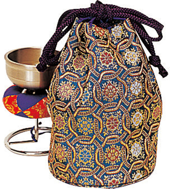 スタンド型印金（銀鈴）専用金襴袋