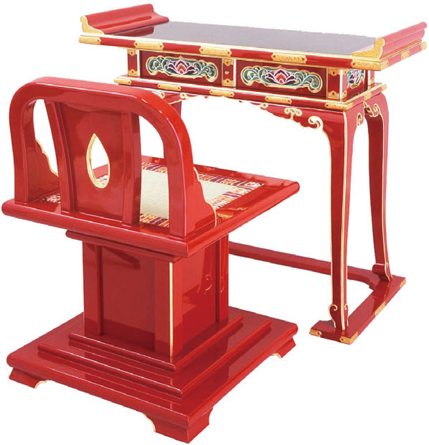 「明光」曲録・導師机セット