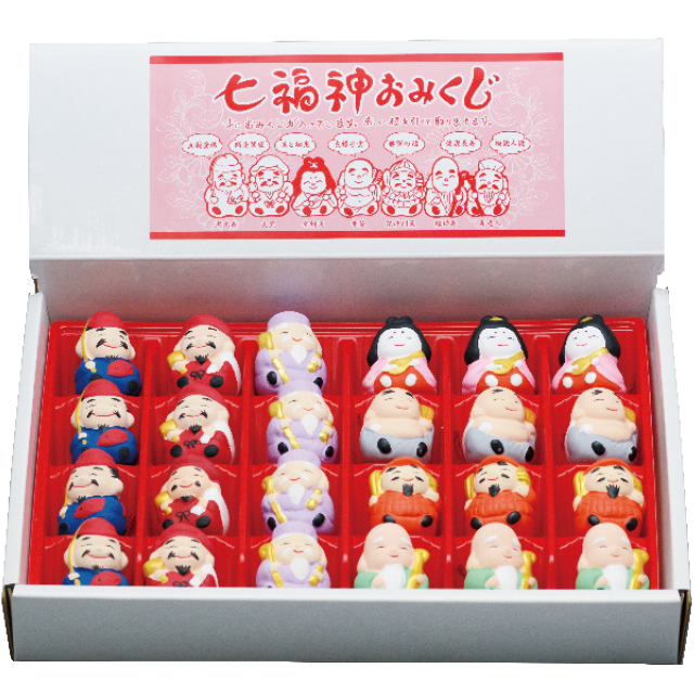 セラみくじ「七福神」（ケース付）２４個１組