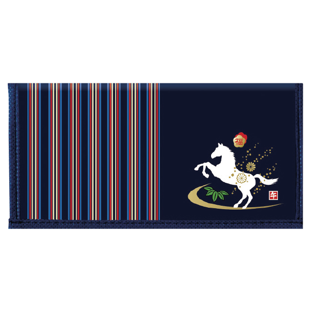 干支カレンダー財布（たて縞柄）（10個セット）