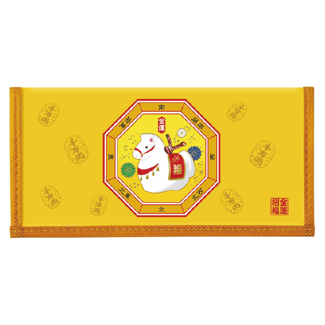干支カレンダー財布（金運柄）（10個セット）