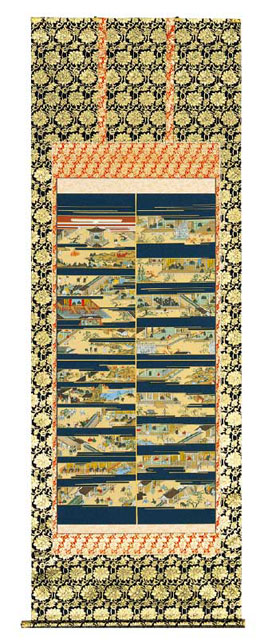 掛軸　親鸞聖人御絵伝