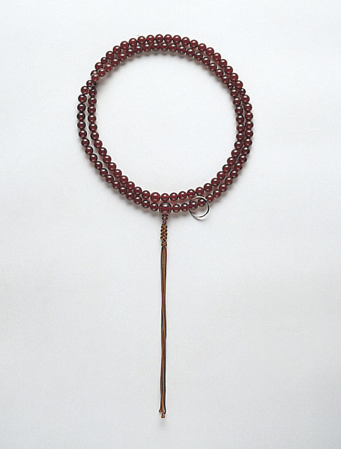 京念珠＜曹洞宗＞本メノウ