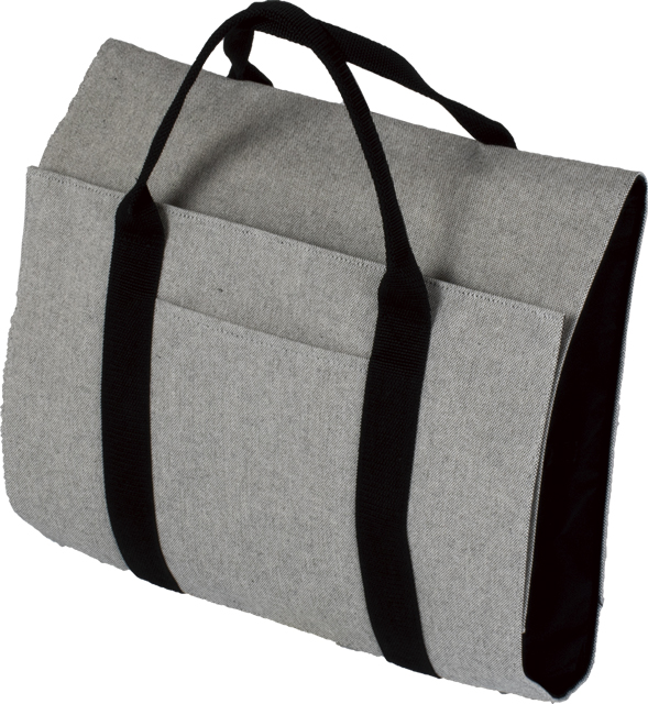 シャンブレーコットン法務カバン