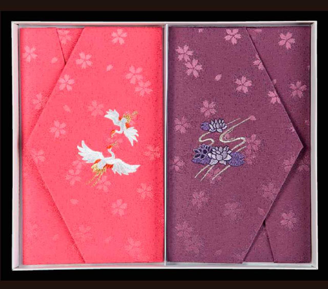 エステル桜綸子　金封ふくさ慶弔セット