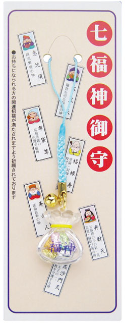 七福神入巾着守(10個入)