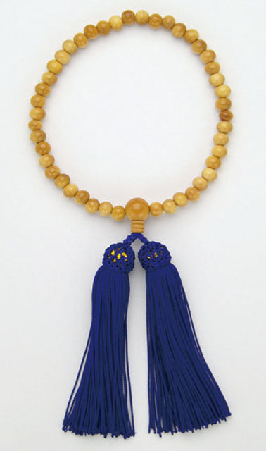 京念珠＜女性用 片手念珠＞本つげ 6mm玉