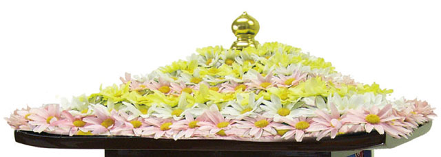 花御堂用花飾り