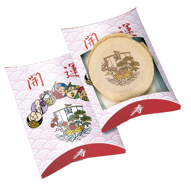 開運宝船絵ゴーフレット（80箱セット）