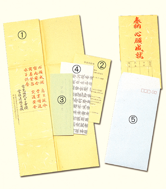 般若心経写経用紙セット（１０組セット）