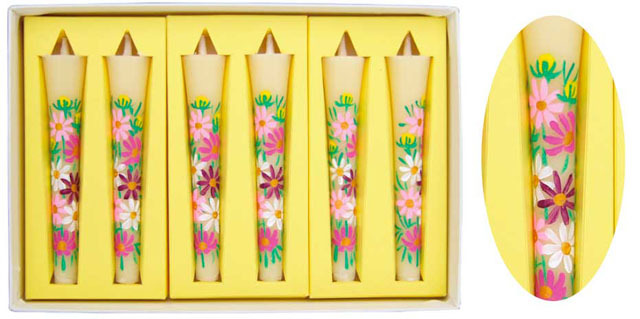 手描き絵ローソク