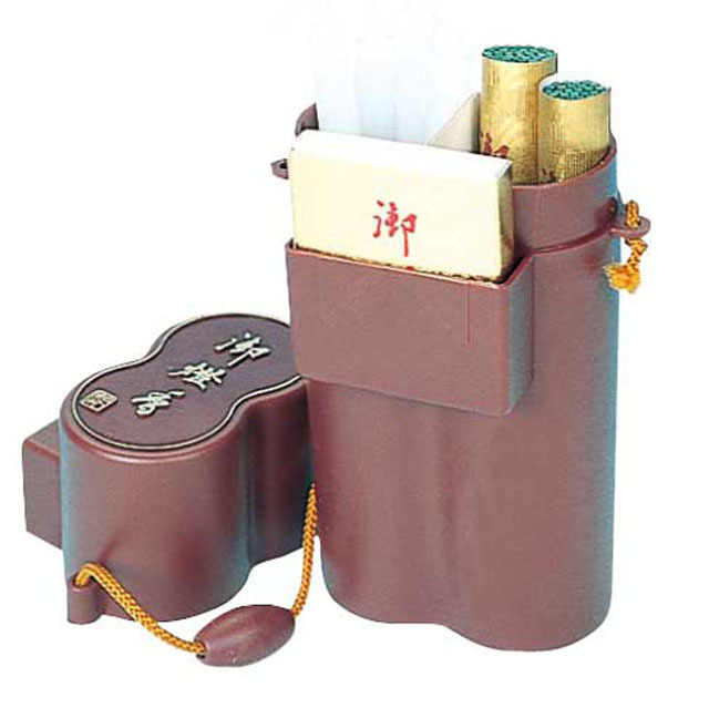 筒型お燈香セット（１０個セット）