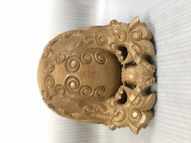 龍彫木魚