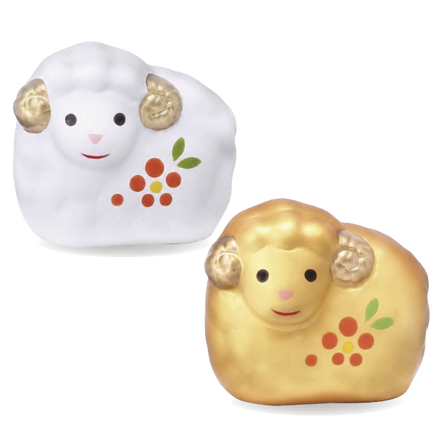 錦彩干支みくじケース付き 24個1組