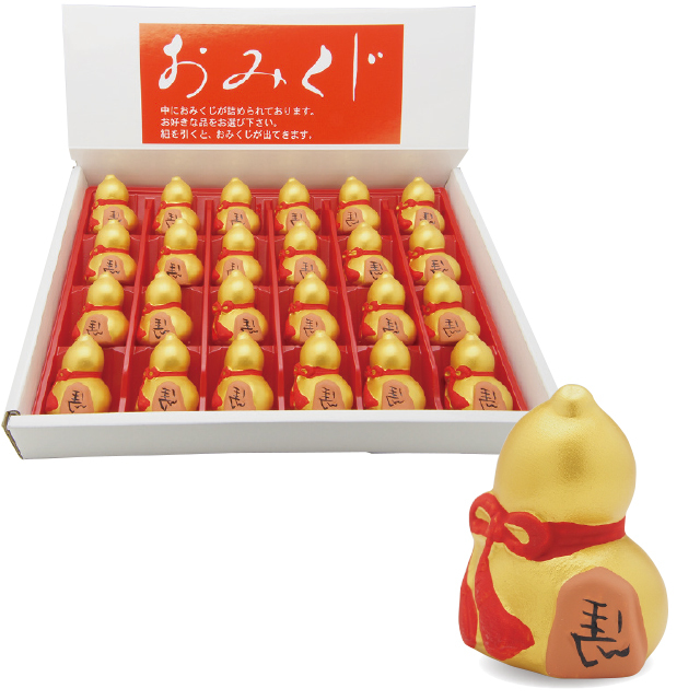 セラみくじ 「瓢箪から駒」 （ケース付）